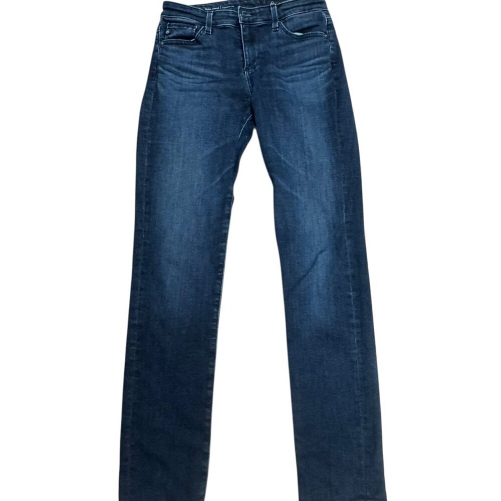 AG Adriano Goldschmied B-Type 01 Legging Ankle Jeans Size 26 x 28 Dark Wash EUC - Picture 1 of 9